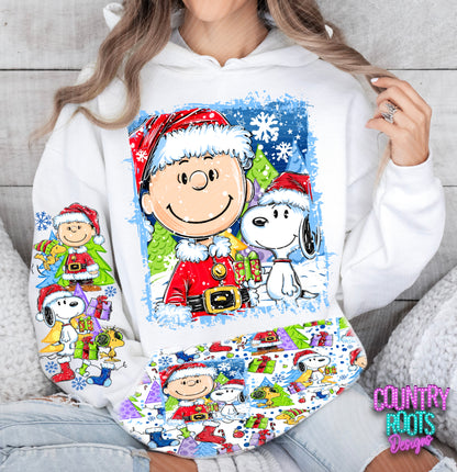 Christmas Charlie_Snoop Selfie Hoodie