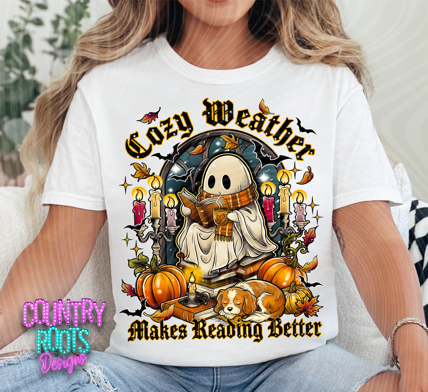 Cozy Weather Ghostie Tee