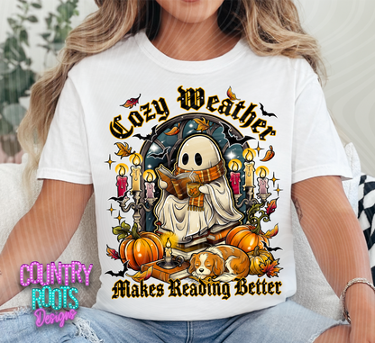 Cozy Weather Ghostie Tee