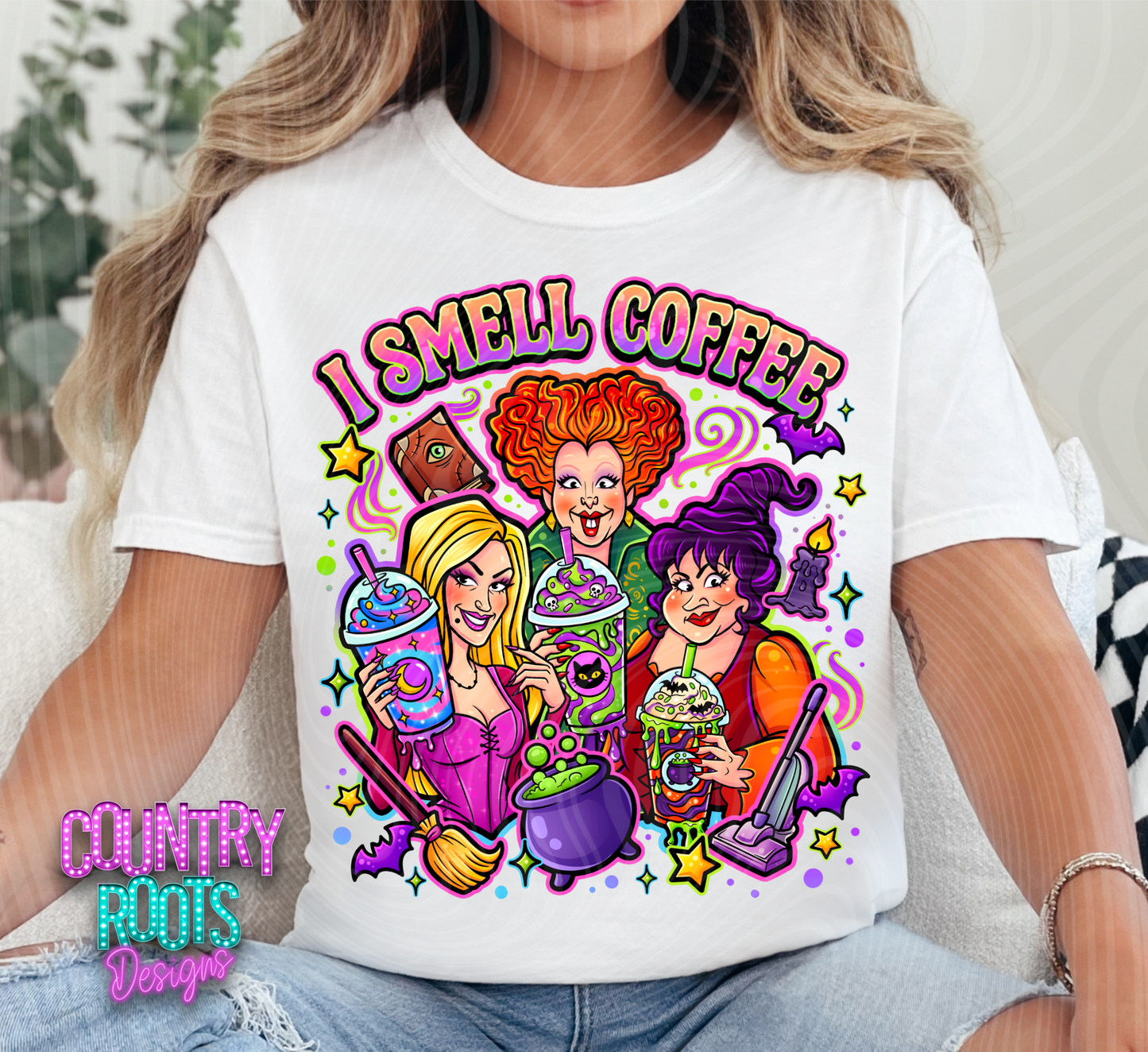 I Smell Coffee Tee