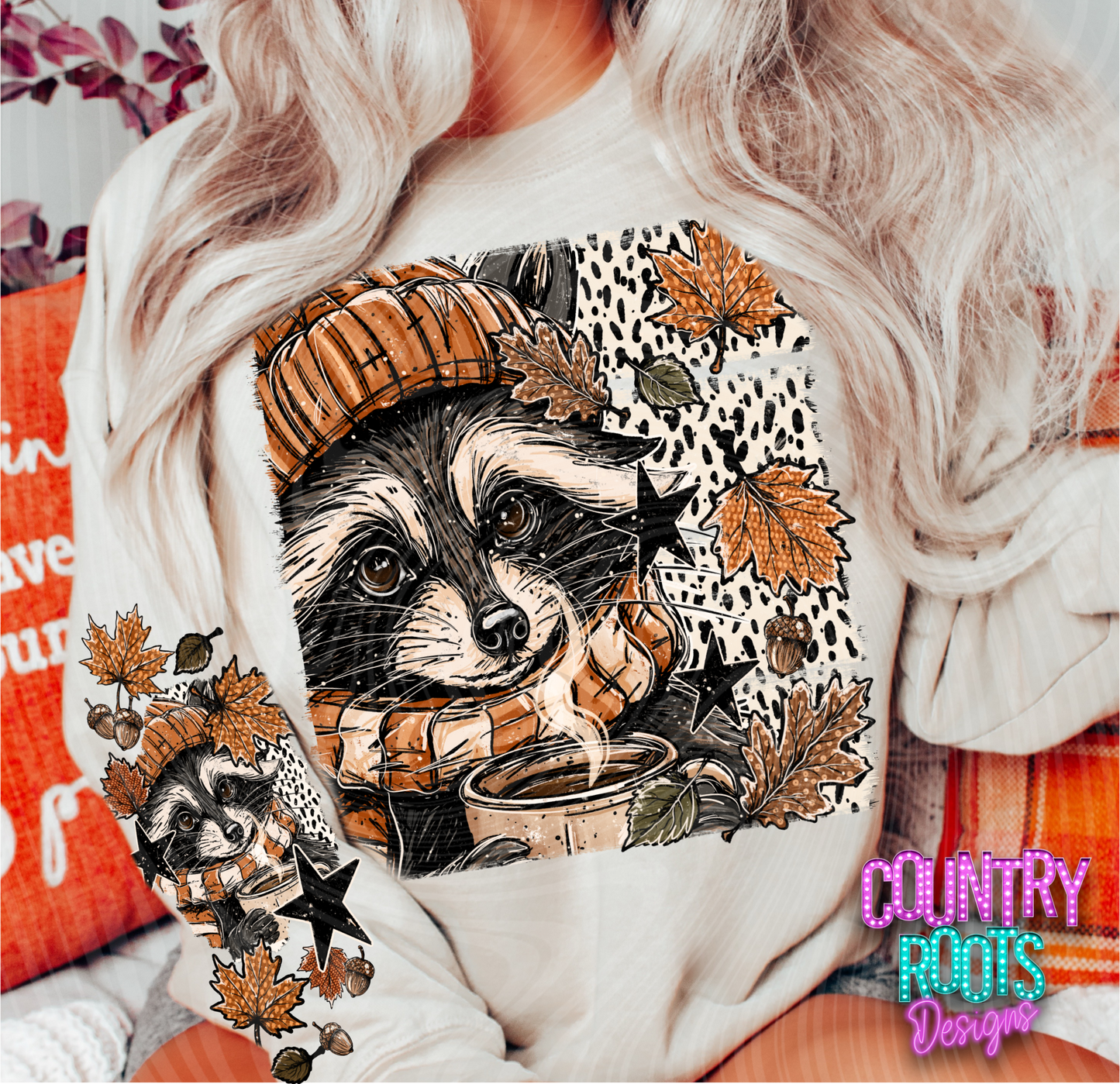 Fall Raccoon