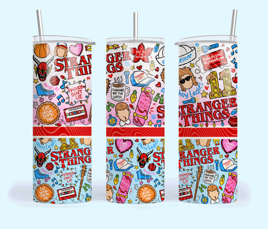 ST Doodle 20oz Skinny Tumbler