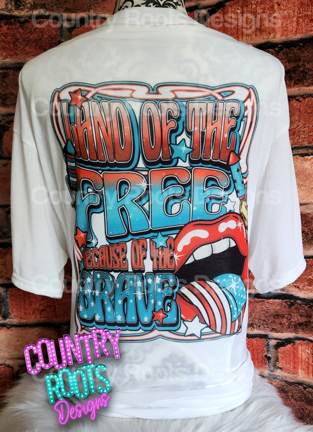 Land Of The Free (Front & Back)