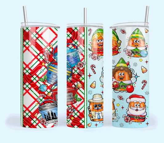 Elf Nuggies 20oz Skinny Tumbler