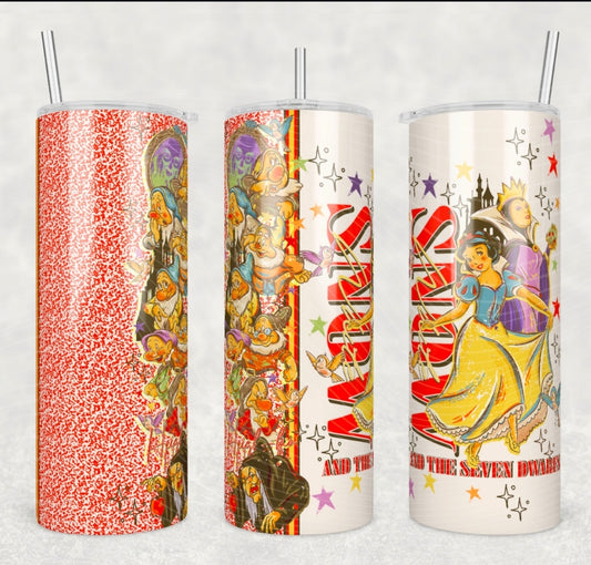 Snow 20oz Skinny Tumbler