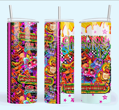 FNAF 20oz Skinny Tumbler