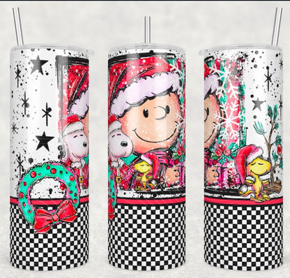 Christmas Charlie_ 20oz Skinny Tumbler
