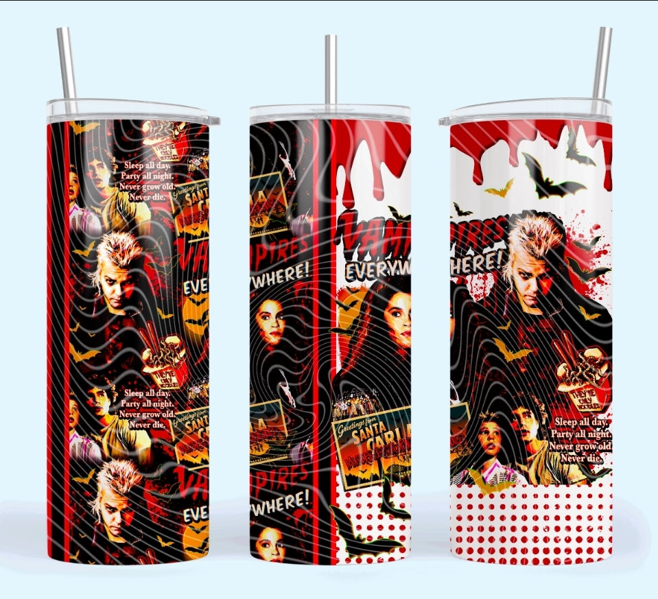 Vampires Everywhere 20oz Skinny Tumbler