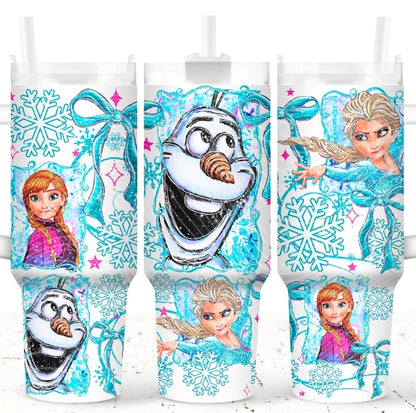 Frozen_ 12oz Grippy Tumbler