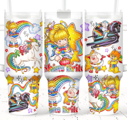 Rainbow 12oz Grippy Tumbler