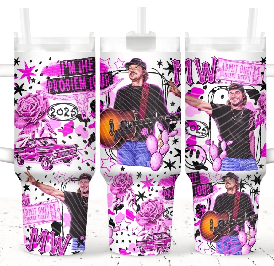 I'm the problem_ 12oz. Grippy Tumbler