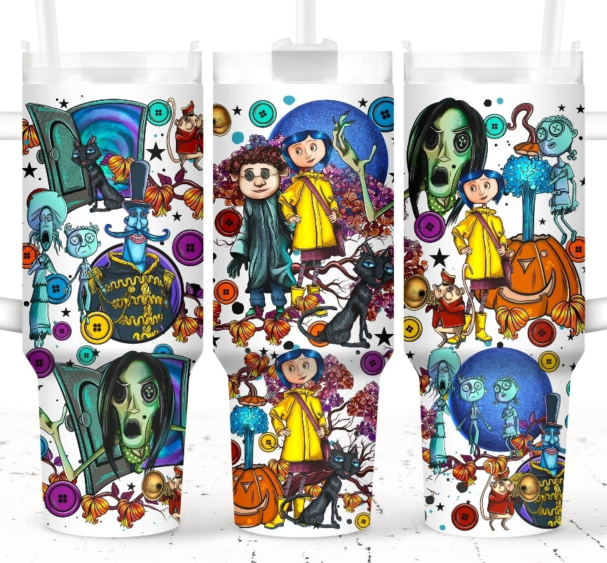 Cora_ Be Tricky 12oz. Grippy Tumbler