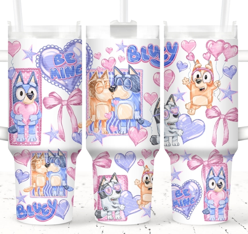 Blue_ 12oz Grippy Tumbler