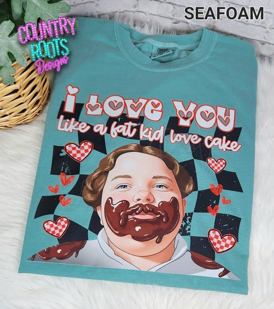 Like A Fat Kid Loves Cake-CC