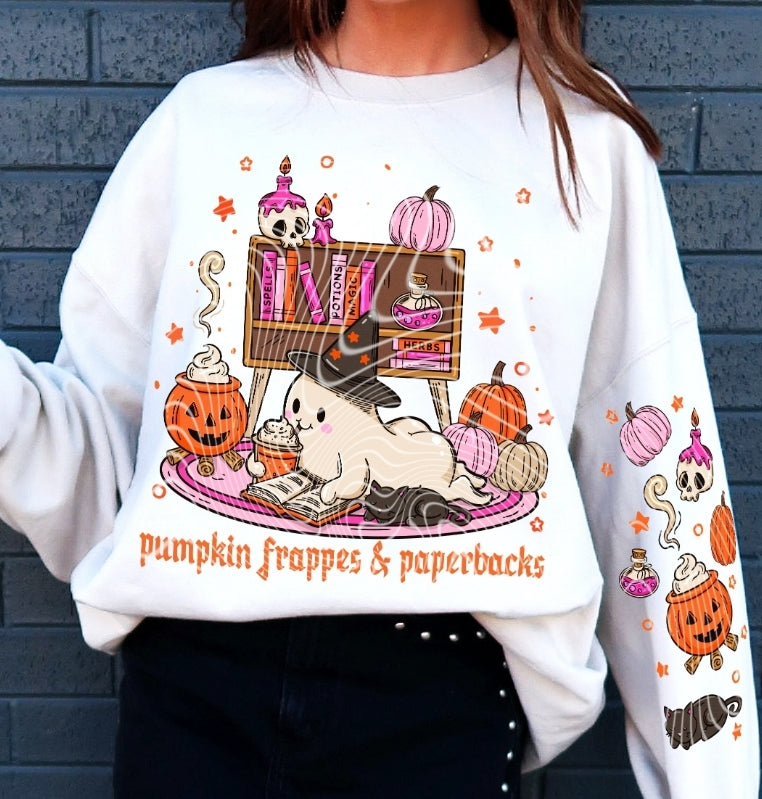 Pumpkin Frappes & Paperbacks Ghost