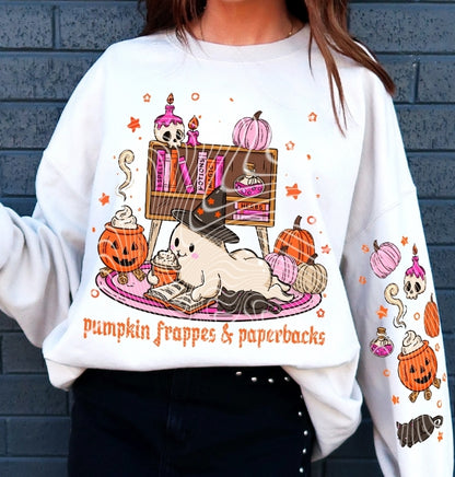 Pumpkin Frappes & Paperbacks Ghost