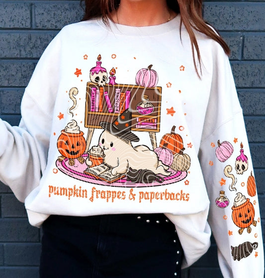 Pumpkin Frappes & Paperbacks Ghost