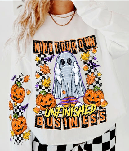 Mind Your Own Unfinished Business