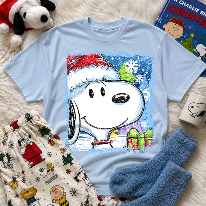 Christmas Snoop_ Selfie Tee