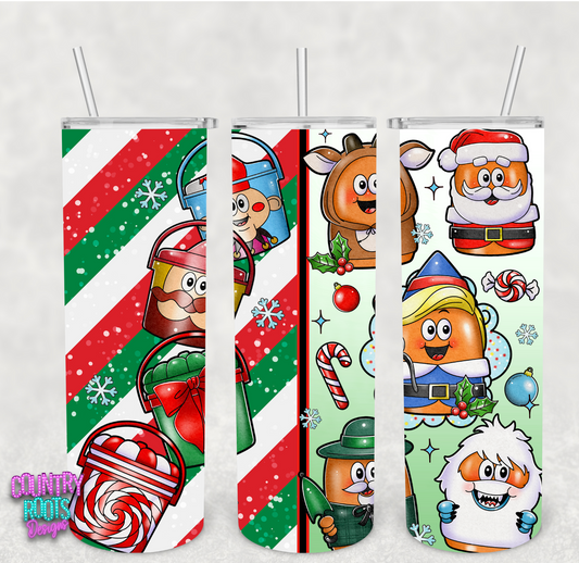 Christmas Classics Nuggies 20oz Skinny Tumbler