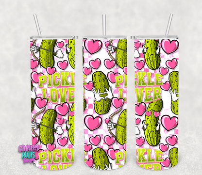 Pickle Lover_ 20oz Skinny Tumbler