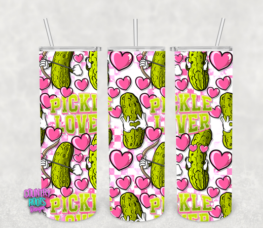 Pickle Lover_ 20oz Skinny Tumbler