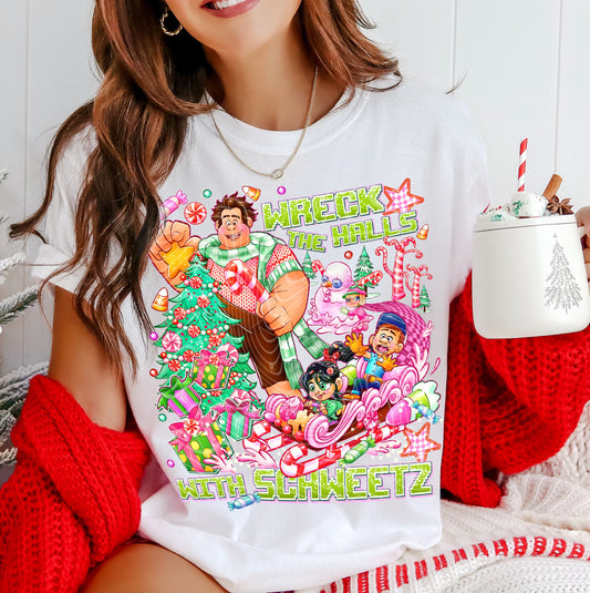 Wreck The Halls Tee