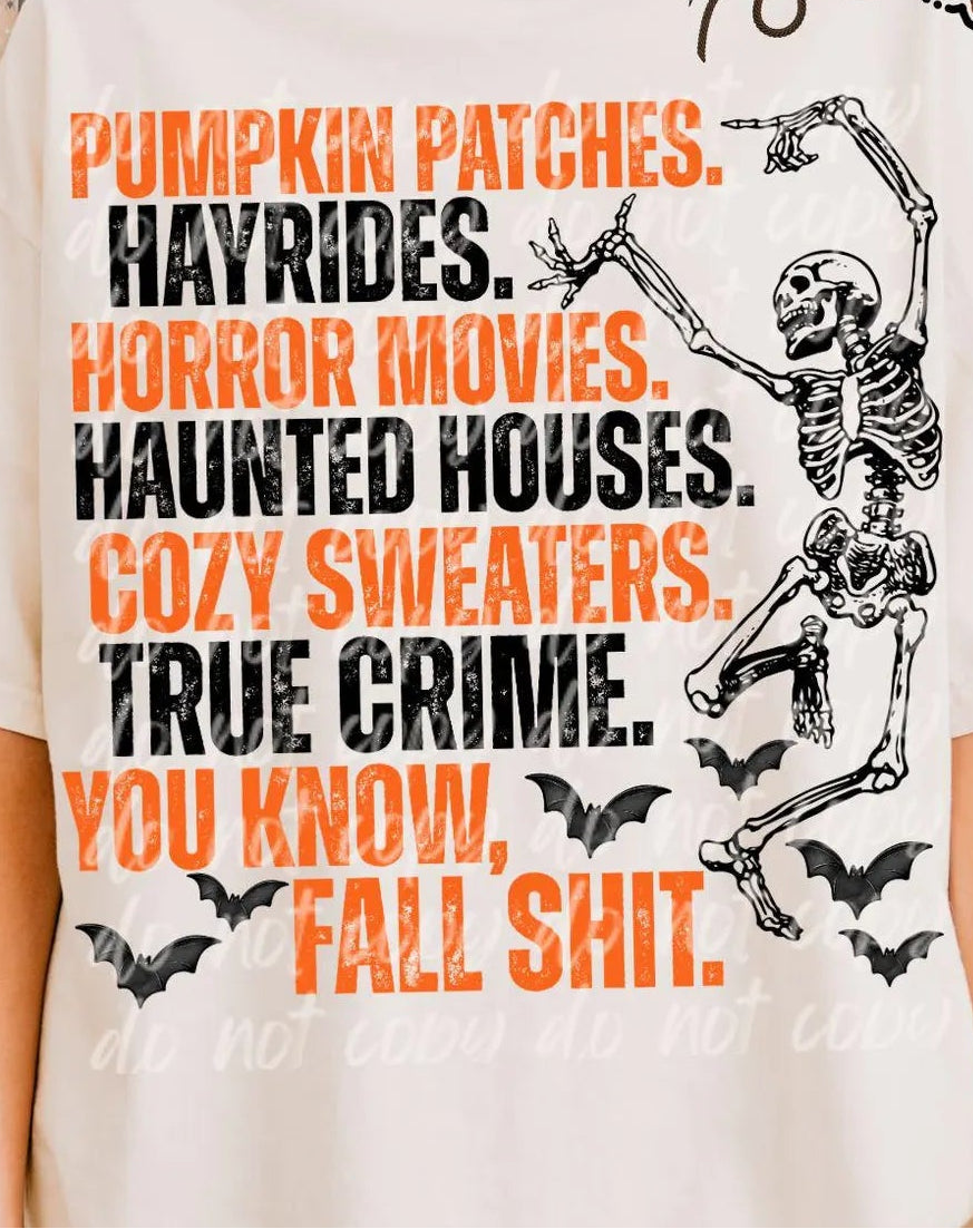Spooky Fall Shit Tee