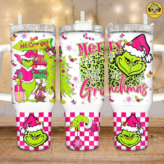 Merry Grinchmas 40oz Tumbler