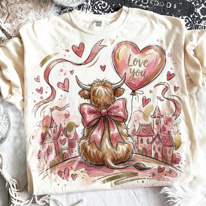 Highland Cow I Love You