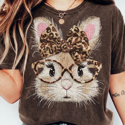 Cute Furry Bunny Tee- CC