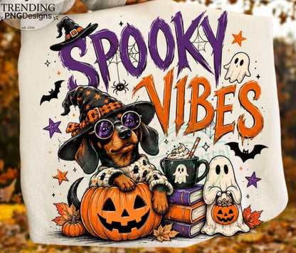 Spooky Vibes Dog Tee