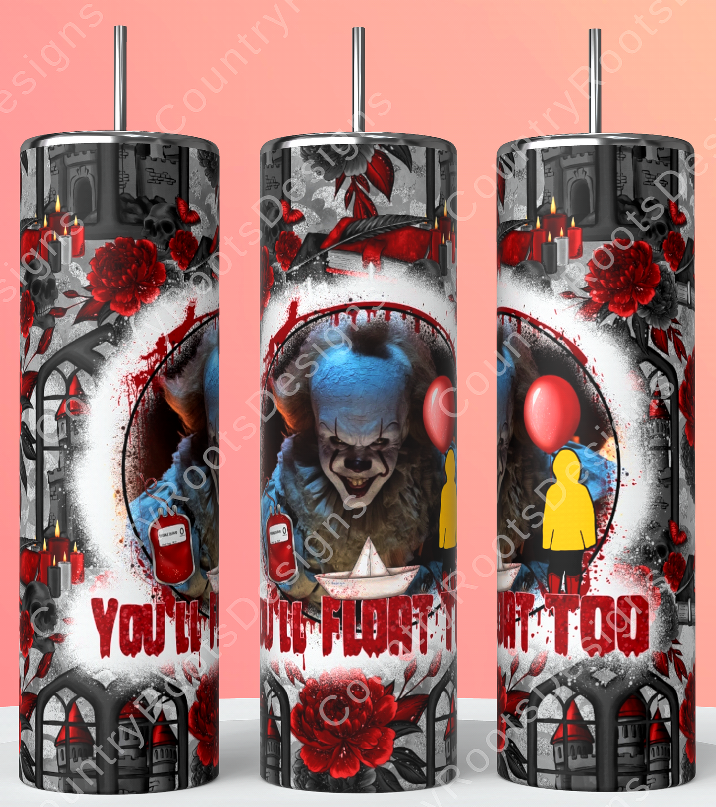 You'll Float Too 20oz Skinny Tumbler