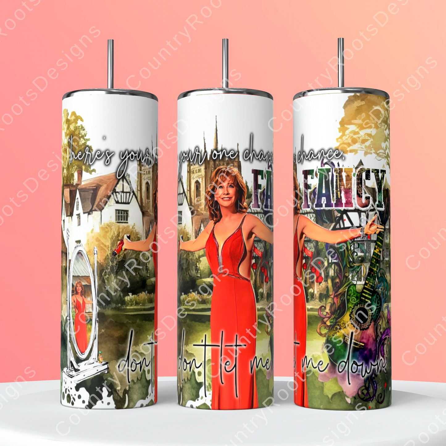 Here's your One Chance 20oz Skinny Tumbler