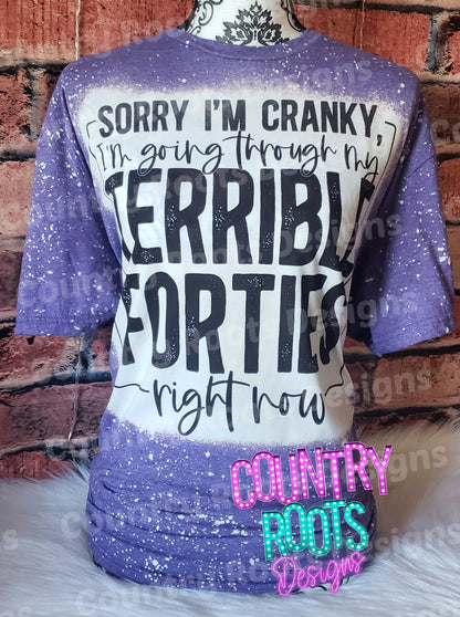 Sorry I'm Cranky...(40's)