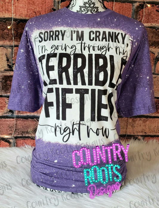 Sorry I'm Cranky...(50's)