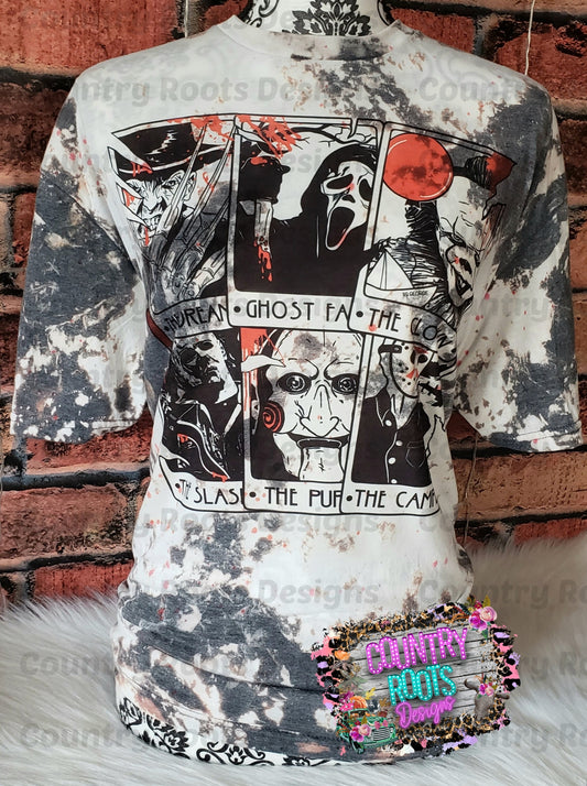 Horror Tarot Cards Tee