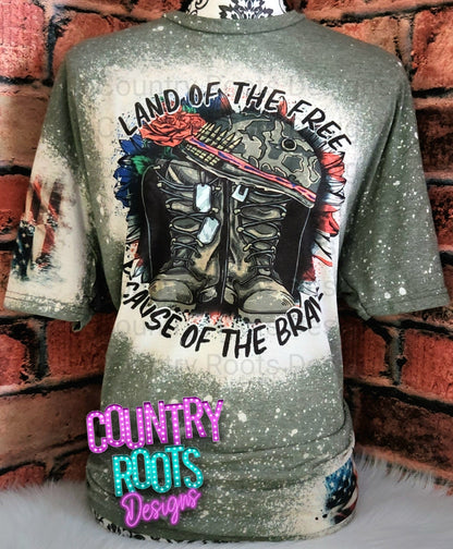 Land Of The Free Because Of The Brave