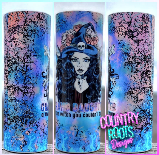 Grand Daughter Of The Witch...20oz Skinny Tumbler